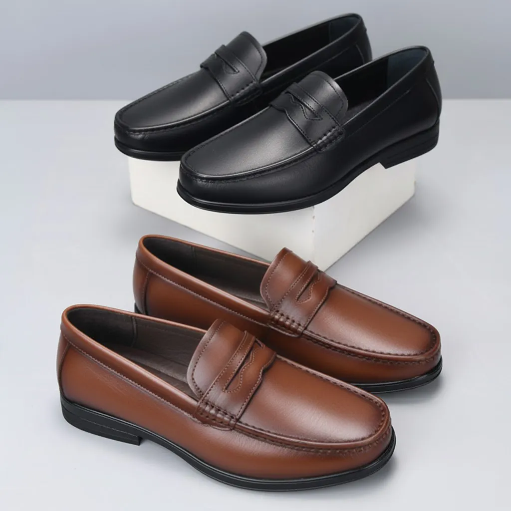 Giày Lười Da Bò Nam AG0100 15