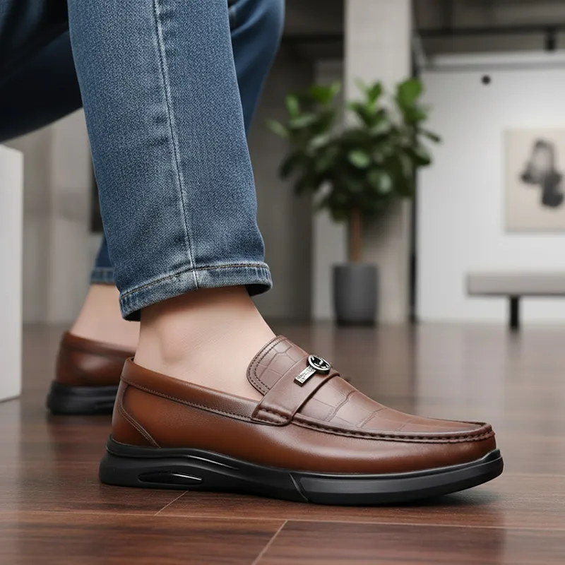 Giày Lười Da Bò Nam AG0099 7