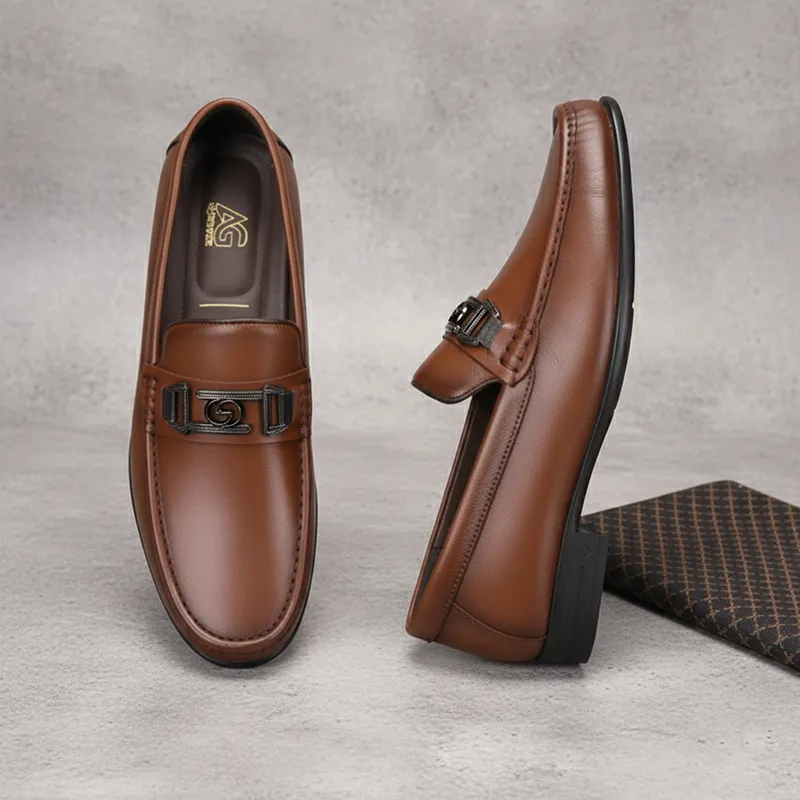 Giày Lười Da Bò Nam AG0101 4