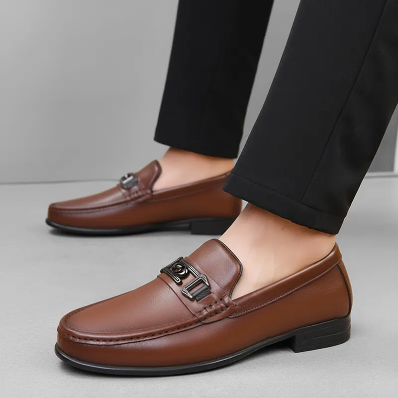 Giày Lười Da Bò Nam AG0101 5