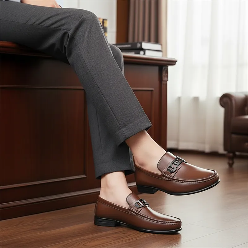Giày Lười Da Bò Nam AG0101 9