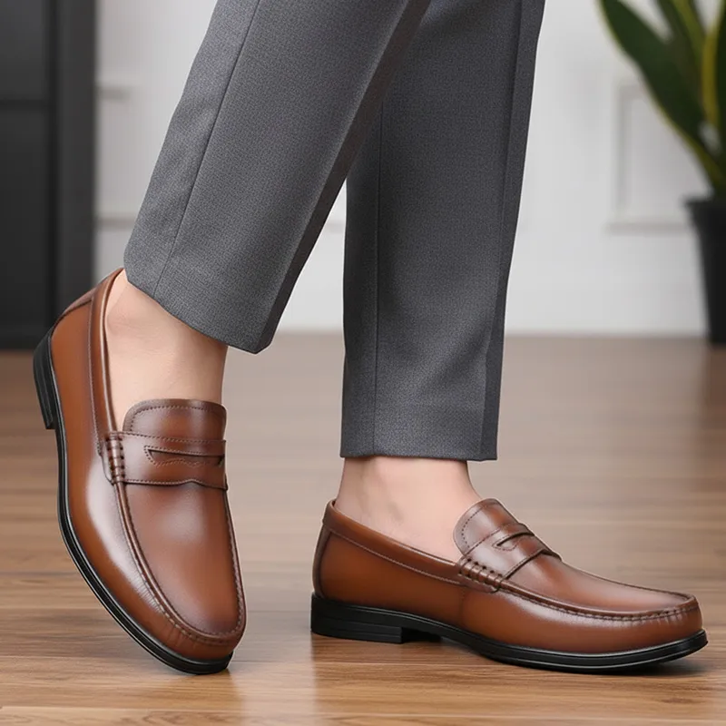 Giày Lười Da Bò Nam AG0099 15